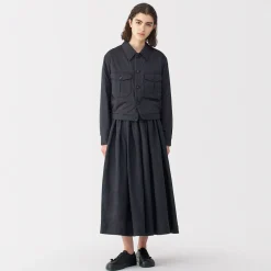 Outlet Muji Sneakers basses en cuir pour femme