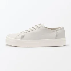 Outlet Muji Sneakers basses en cuir pour femme