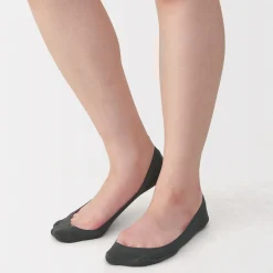 Clearance Muji Socquettes à faible hauteur avec prise pour le talon femme