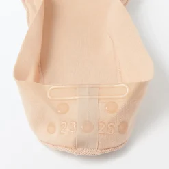 Clearance Muji Socquettes à faible hauteur avec prise pour le talon femme