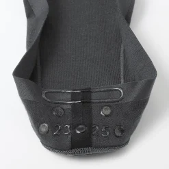 Clearance Muji Socquettes à faible hauteur avec prise pour le talon femme