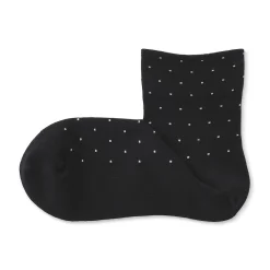 Best Muji Soquettes à pois et à bordures confortables pour femme