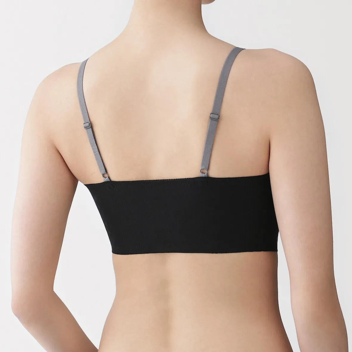 Discount Muji Soutien-gorge côtelé Soft Touch confortable pour femme