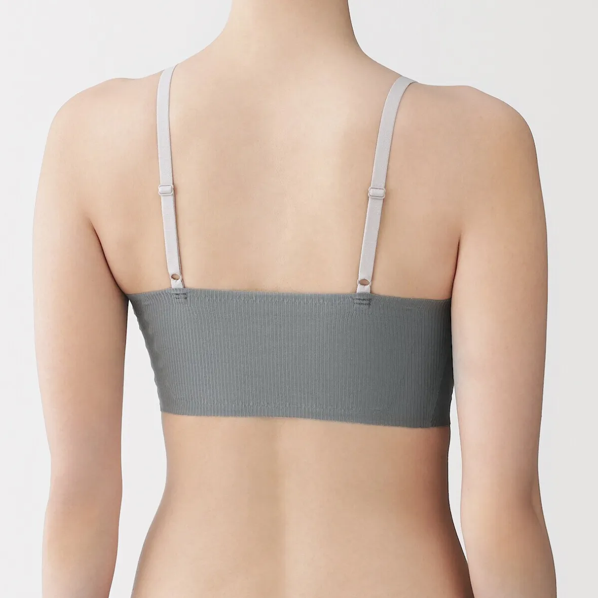 Discount Muji Soutien-gorge côtelé Soft Touch confortable pour femme