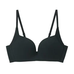 Outlet Muji Soutien‐gorge sans armature en mélange de coton avec maintien latéral pour femme