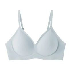 Outlet Muji Soutien-gorge sans armature en mélange de coton pour femme
