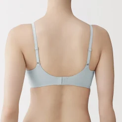 Outlet Muji Soutien-gorge sans armature en mélange de coton pour femme