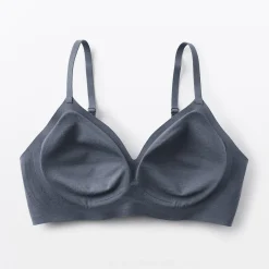 Outlet Muji Soutien-gorge sans armature en mélange de coton pour femme