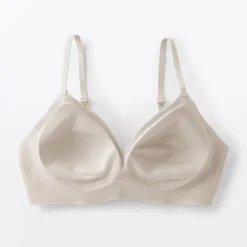 Outlet Muji Soutien-gorge sans armature en mélange de coton pour femme