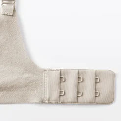 Outlet Muji Soutien-gorge sans armature en mélange de coton pour femme