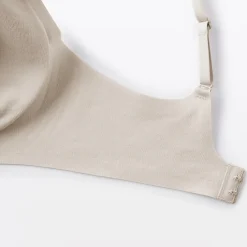 Outlet Muji Soutien-gorge sans armature en mélange de coton pour femme