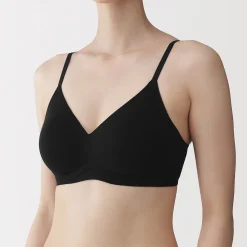 Outlet Muji Soutien-gorge sans armature en mélange de coton pour femme