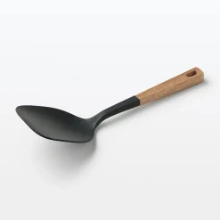 Outlet Muji Spatule et cuillère en silicone avec manche en bois