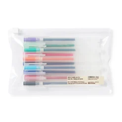 Best Muji Stylo à bille à encre gel coloré - 0,38 mm - Lot de 10