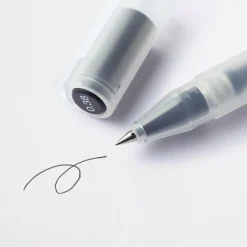 Online Muji Stylo à bille à encre gel noir - 0,38 mm - Lot de 10