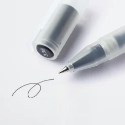 Online Muji Stylo à bille à encre gel noir - 0,38 mm - Lot de 10