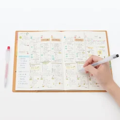 Sale Muji Stylo à bille rétractable à encre gel tracé fluide ‐ 0.3mm