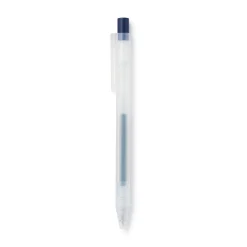 Sale Muji Stylo à bille rétractable à encre gel tracé fluide ‐ 0.3mm