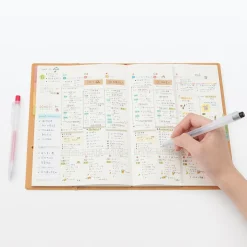 Sale Muji Stylo à bille rétractable à encre gel tracé fluide ‐ 0.3mm