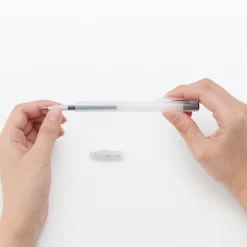 Sale Muji Stylo à bille rétractable à encre gel tracé fluide ‐ 0.3mm