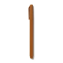 Discount Muji Stylo à encre à base d’eau, pointe fine - 0,5 mm, Marron Châtaigne