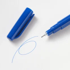 Online Muji Stylo à encre à base d’eau, pointe fine - 0,5 mm, Bleu