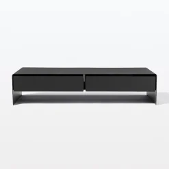 Sale Muji Support d'écran en acier avec tiroir ‐ large