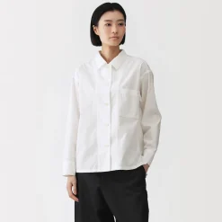 Discount Muji Surchemise en coton biologique pour femme