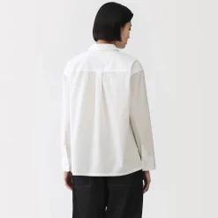 Discount Muji Surchemise en coton biologique pour femme