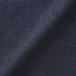 Sale Muji Sur-chemise légère en denim de kapok mélangé pour femme Bleu Marine Foncé