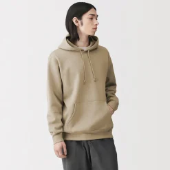 Outlet Muji Sweatshirt à capuche en coton mélangé pour homme