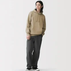 Outlet Muji Sweatshirt à capuche en coton mélangé pour homme