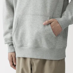 Outlet Muji Sweatshirt à capuche en coton mélangé pour homme