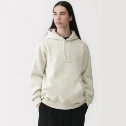Outlet Muji Sweatshirt à capuche en coton mélangé pour homme