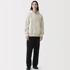 Outlet Muji Sweatshirt à capuche en coton mélangé pour homme