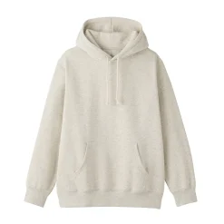 Outlet Muji Sweatshirt à capuche en coton mélangé pour homme