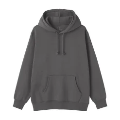 Clearance Muji Sweatshirt à capuche en coton mélangé pour homme