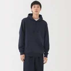 Clearance Muji Sweatshirt à capuche en coton mélangé pour homme