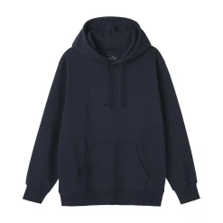 Clearance Muji Sweatshirt à capuche en coton mélangé pour homme