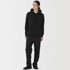 Clearance Muji Sweatshirt à capuche en coton mélangé pour homme
