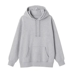 Clearance Muji Sweatshirt à capuche en coton mélangé pour homme