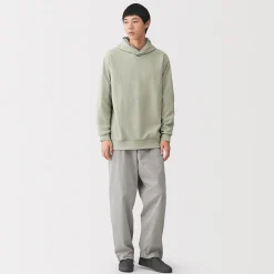 Sale Muji Sweat-shirt à capuche gaufré Quick Dry pour homme