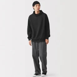 Sale Muji Sweat-shirt à capuche gaufré Quick Dry pour homme