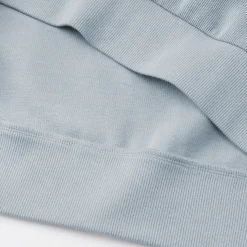 Best Muji Sweat-shirt à col ras du cou et à double tricot pour homme