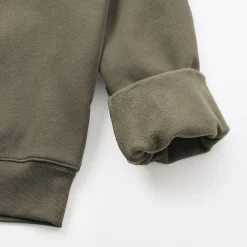 Outlet Muji Sweatshirt à demi‐zip en coton mélangé pour homme