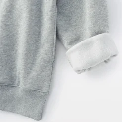 Outlet Muji Sweatshirt à demi‐zip en coton mélangé pour homme