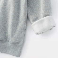Outlet Muji Sweatshirt à demi‐zip en coton mélangé pour homme