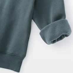 Outlet Muji Sweatshirt à demi‐zip en coton mélangé pour homme