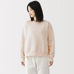 Sale Muji Sweat-shirt en coton mélangé pour femme