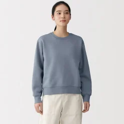Sale Muji Sweat-shirt en coton mélangé pour femme